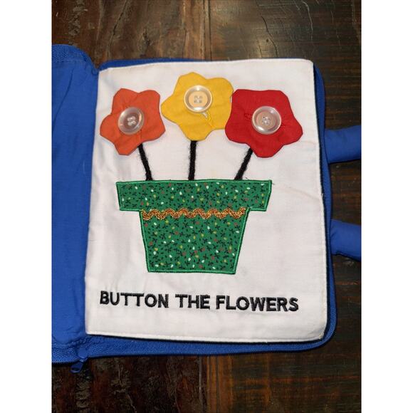 My Quiet Book Alma’s Designs Book Learning Development Montessori Vintage - Picture 3 of 9